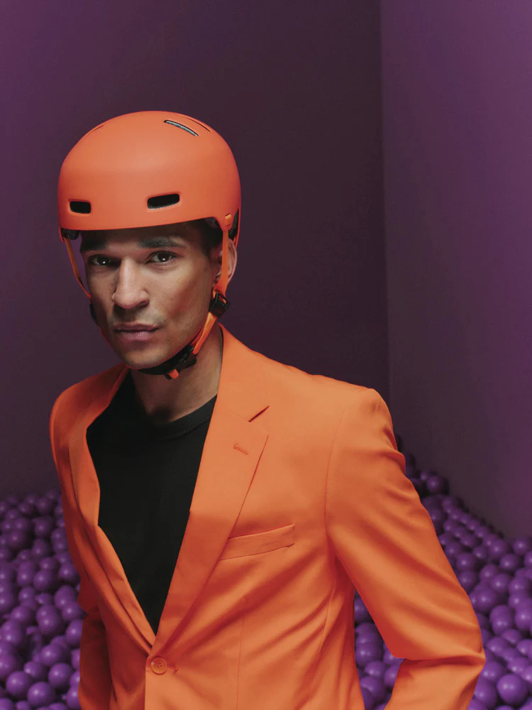 Abus XOXO Urban Helm mono orange - Image 6