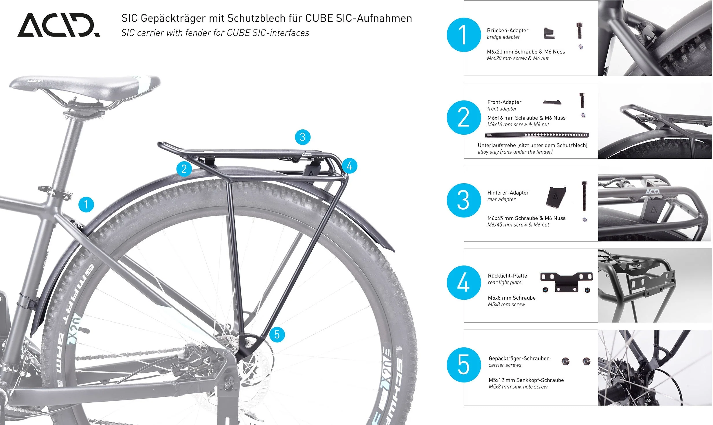 ACID Gepäckträger SIC 29" RILink - Image 6