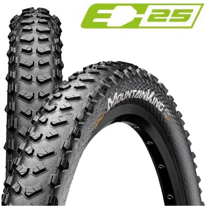 Continental Mountain King Performance Drahtreifen 26x2.3" E-25 schwarz - Image 3