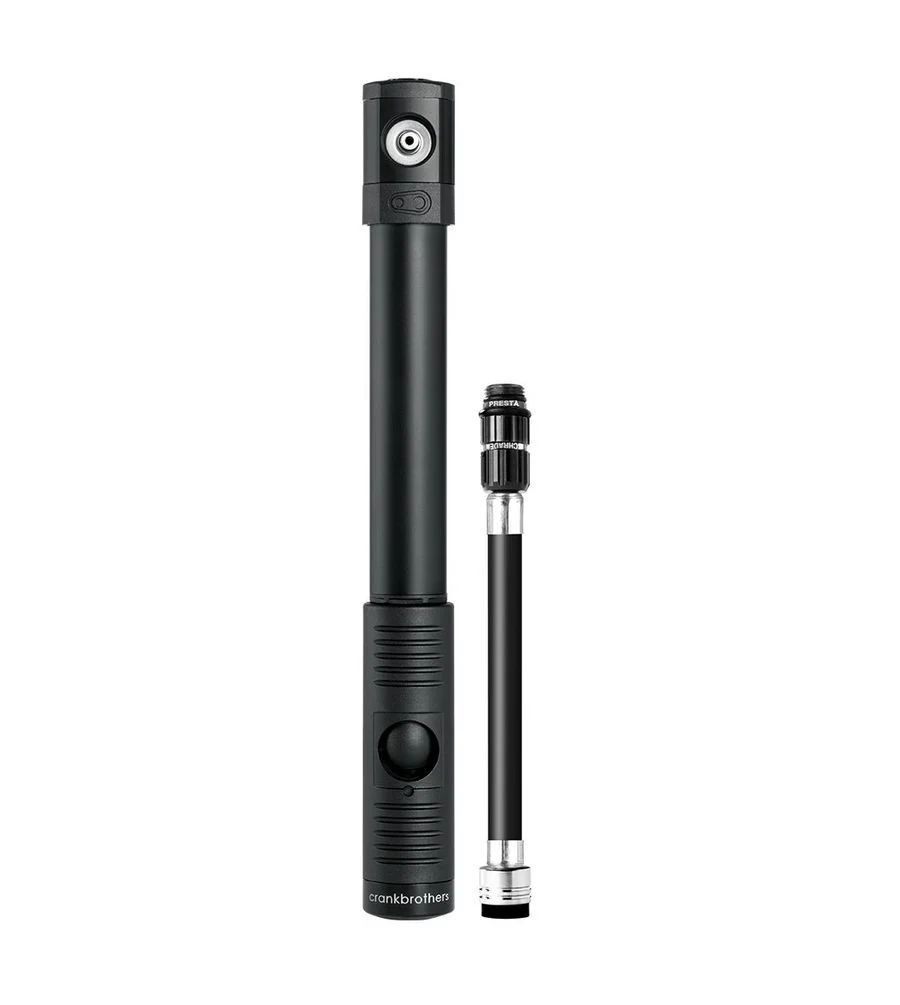 Crankbrothers Klic HP Handpumpe inkl. Rahmenhalter Midnight Editionblack