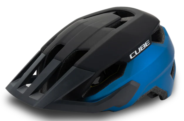 CUBE STRAY X MTB-Helm Actionteam