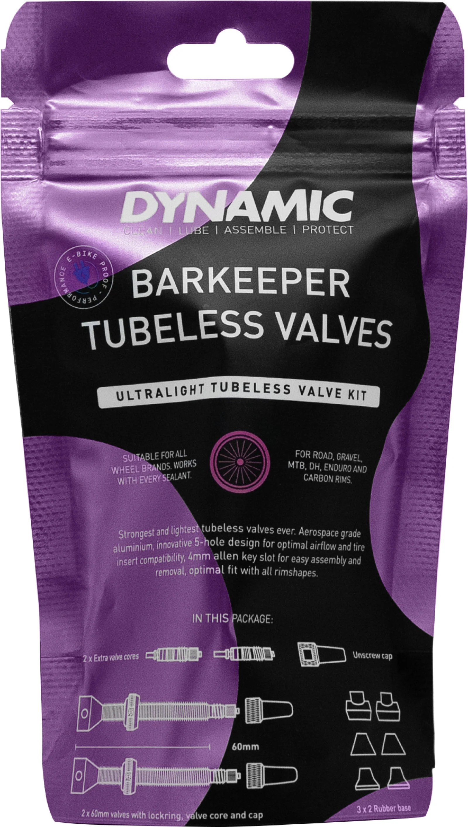 Dynamic Bike Care Bar Keeper Tubeless Ventile 44 mm - Image 2