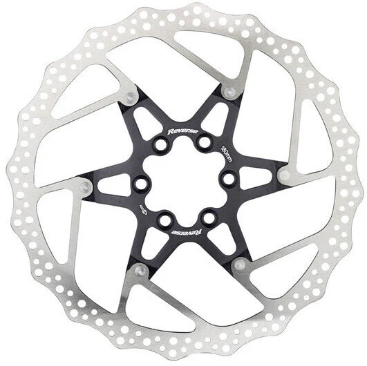 Reverse Bremsscheibe 6-Loch Aluminium/Stahl schwarz/silber - Image 4