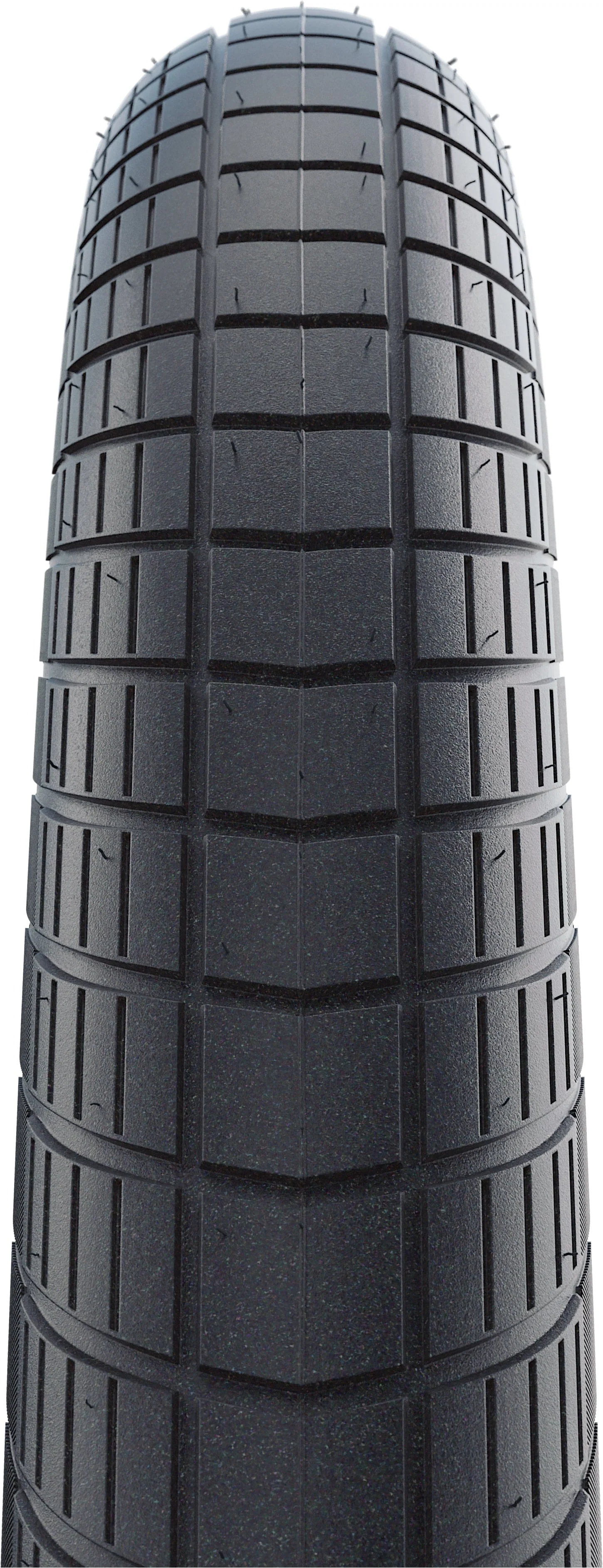 Schwalbe Big Apple Active Drahtreifen K-Guard Black 'n' Roll Reflex 12x2.00" schwarz/silber - Image 2