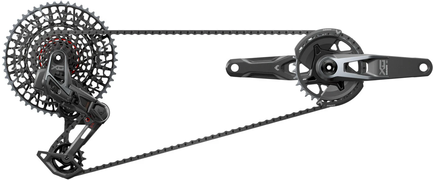 SRAM X0 Eagle AXS EAGLE Transmission Schaltgruppe DUB MTB Wide 32Z XS-1295 10-52Z
