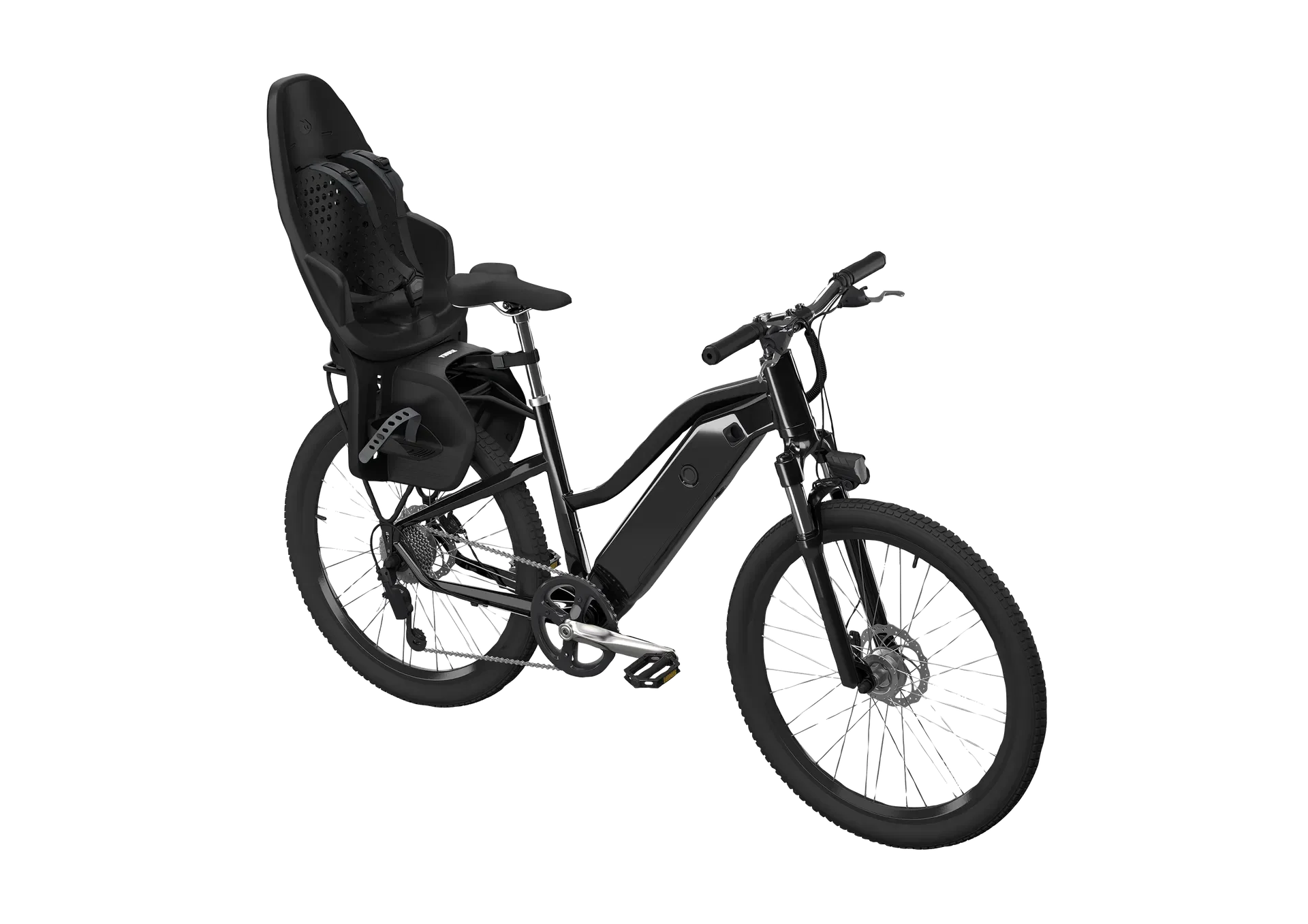 Thule Yepp 2 MIK HD midnight black, Gepäckträger-Befestigung - Image 4