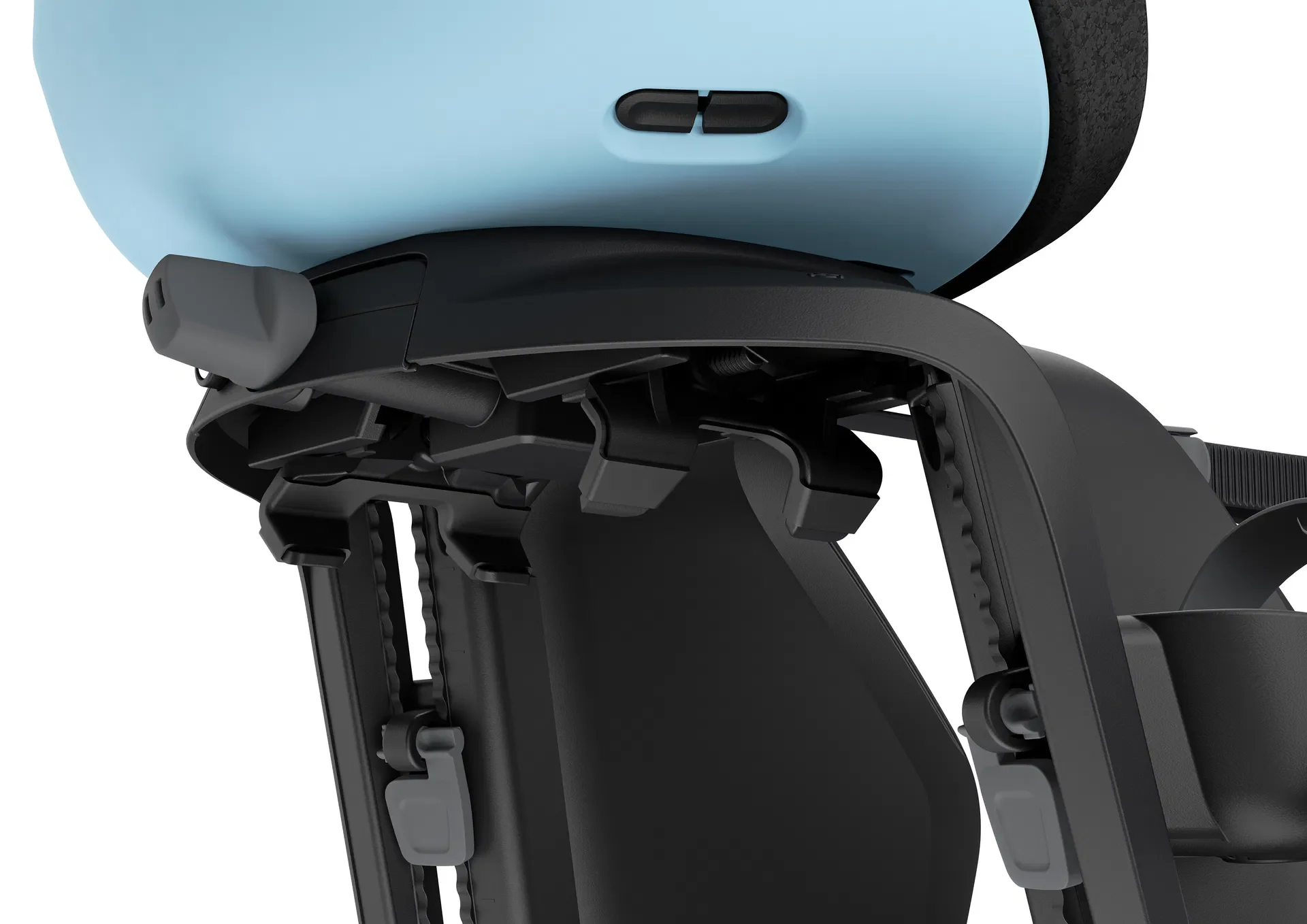 Thule Yepp Nexxt 2 Maxi blau, Gepäckträger-Befestigung - Image 4