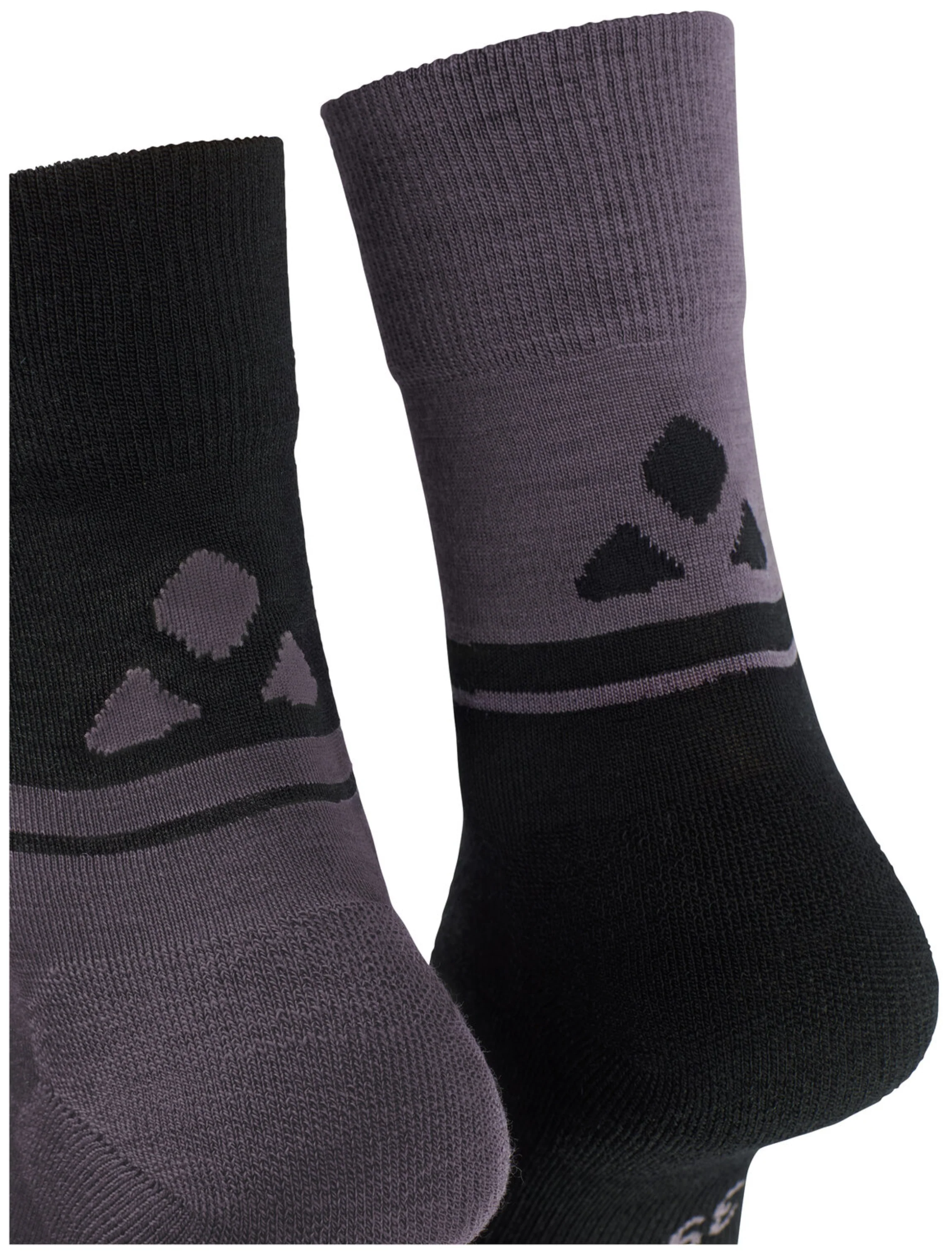 VAUDE All Year Wool Socks purple ash - Image 3