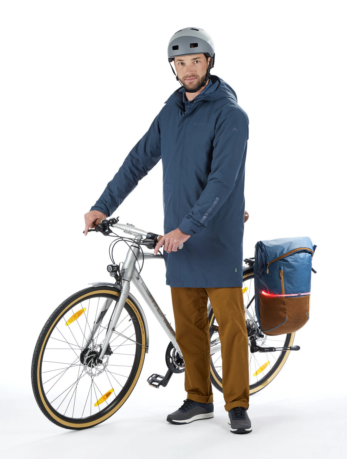 VAUDE Cyclist padded Parka Herren schwarz - Image 5