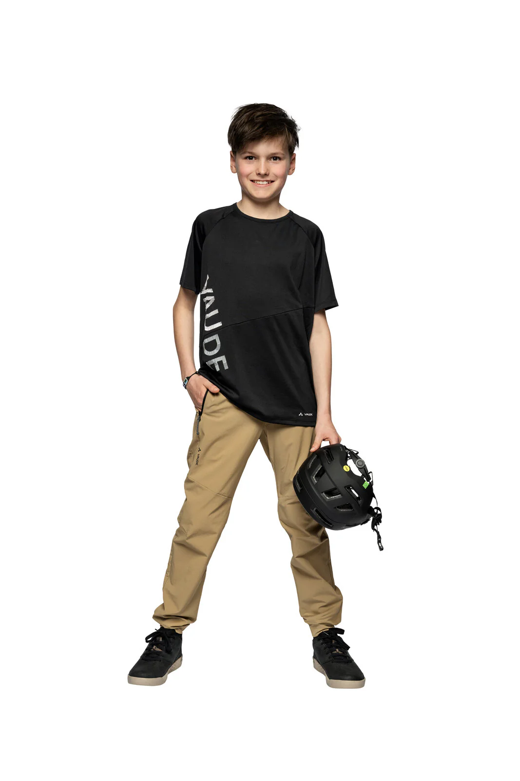 VAUDE Kids Moab Base Pants oat - Image 4