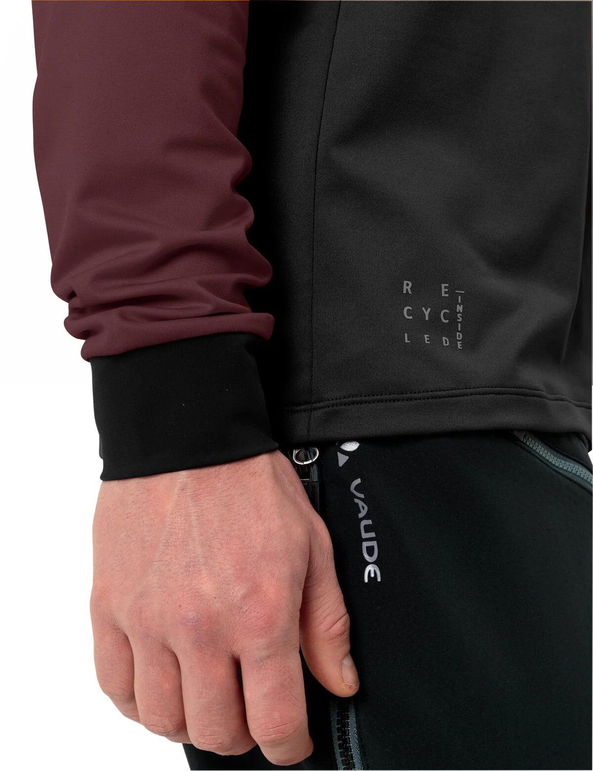VAUDE Qimsa Halfzip LS Shirt Herren carmine - Image 6